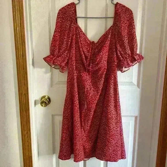 💜 Floral Print Dress - Picture 2 of 5